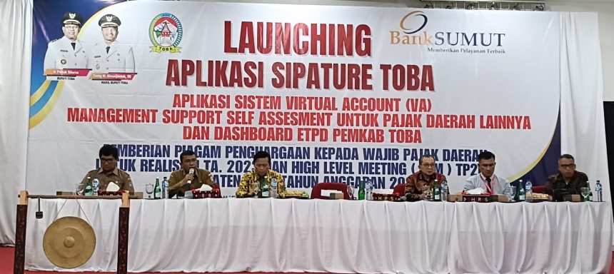 Launching Aplikasi Sipature Toba